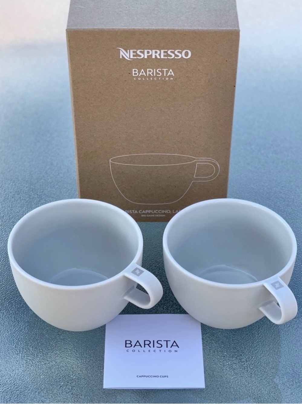 Nespresso Barista Collection Large Cappuccino 2-Mug Set